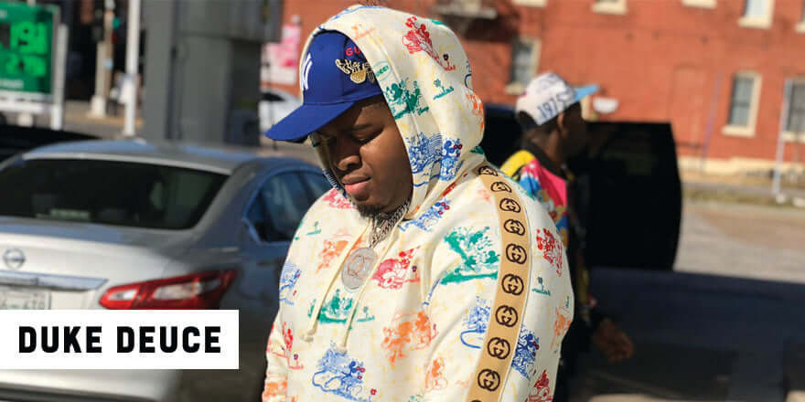 Duke Deuce Shows Off His Jubilee Rolex & $17.5k QC Chain