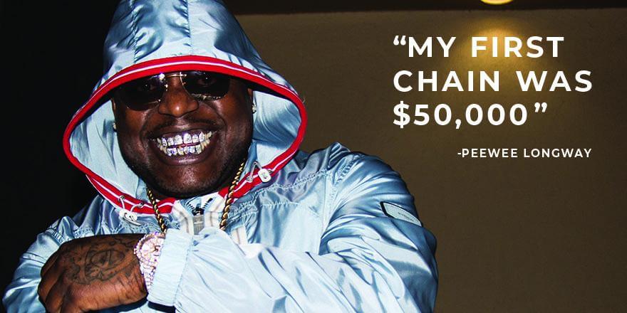 PeeWee LongWay: My first chain was $25000