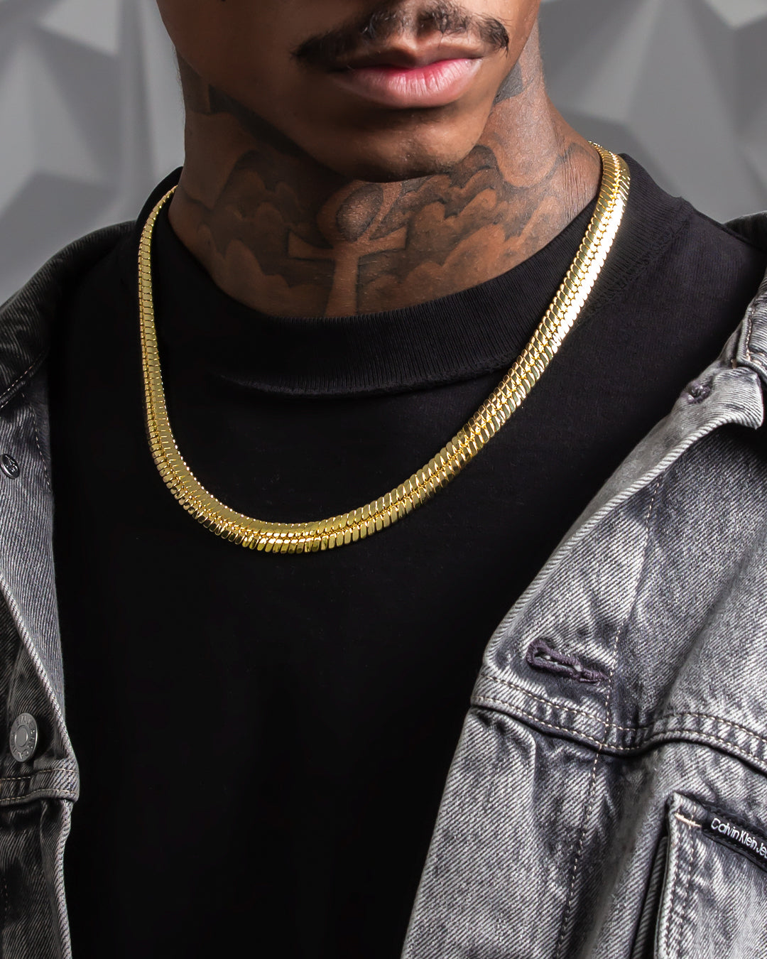 10mm Thick Herringbone Chain  in  by Kingices