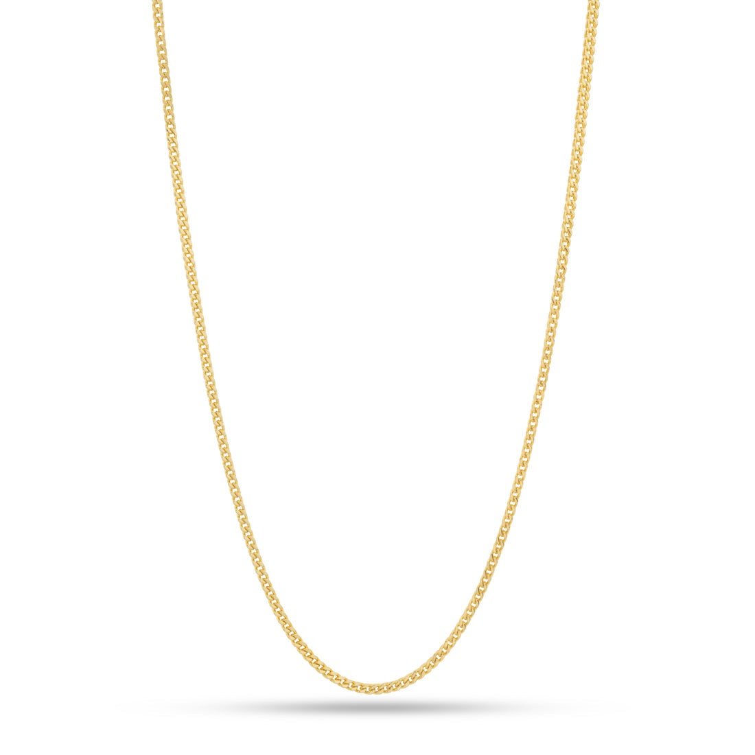 3mm Franco Chain  in  14K Gold / 16" by Kingices