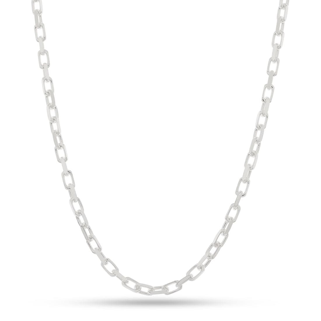3mm Italian Sterling Silver Anchor Chain  in  22" by Kingices