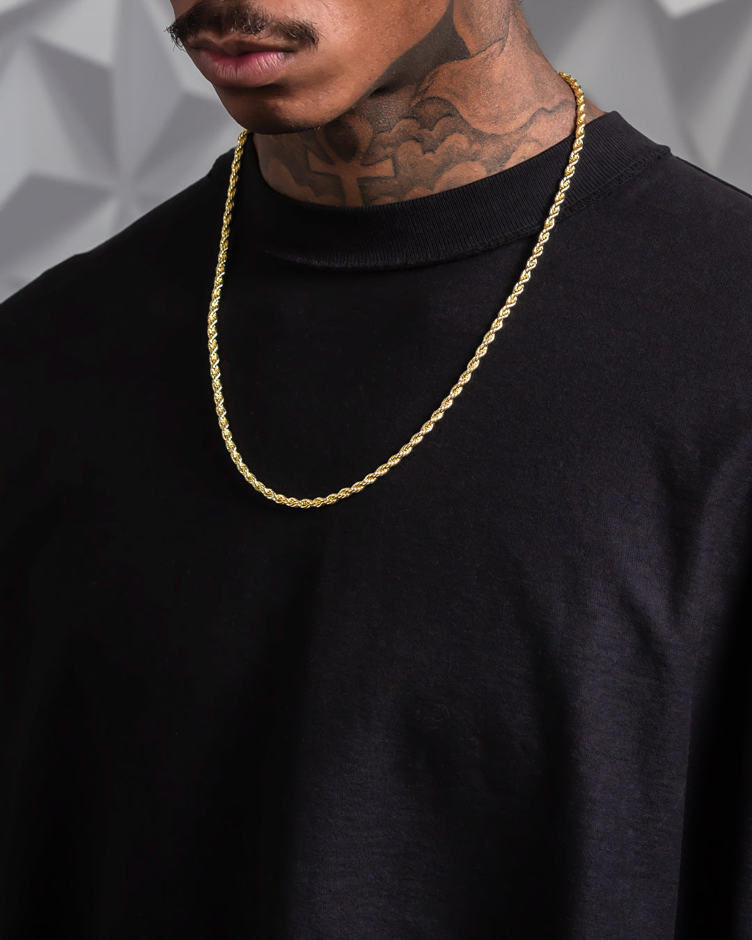 3mm Rope Chain  in  by Kingices