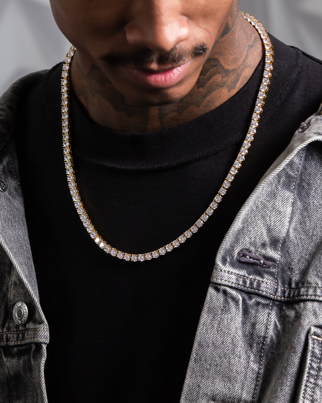 3mm Tennis Chain  in  by Kingices