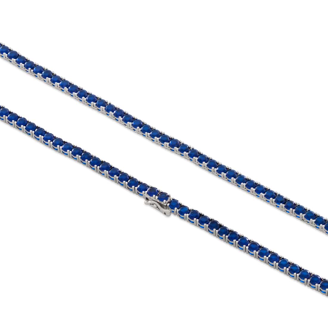 4mm Sapphire Tennis Chain  in  by Kingices