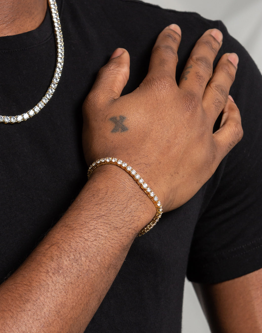 4mm Tennis Bracelet  in  by Kingices