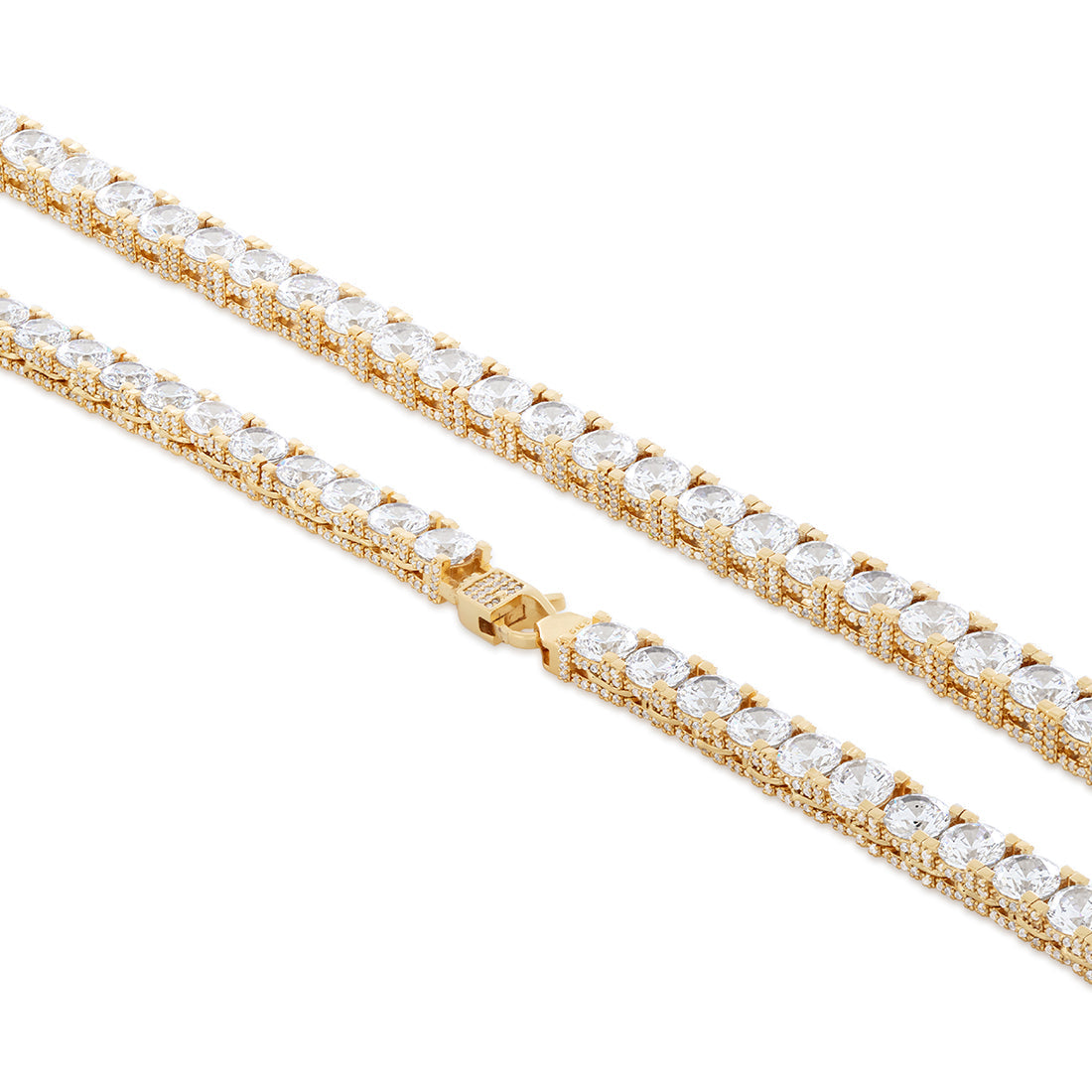 6mm Icy Tennis Chain  in  by Kingices