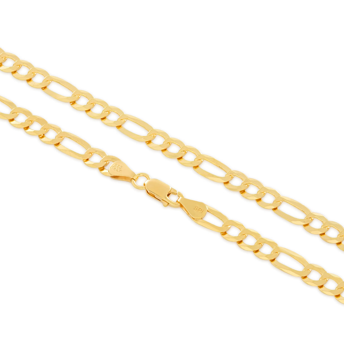 8mm Figaro Chain  in  by Kingices