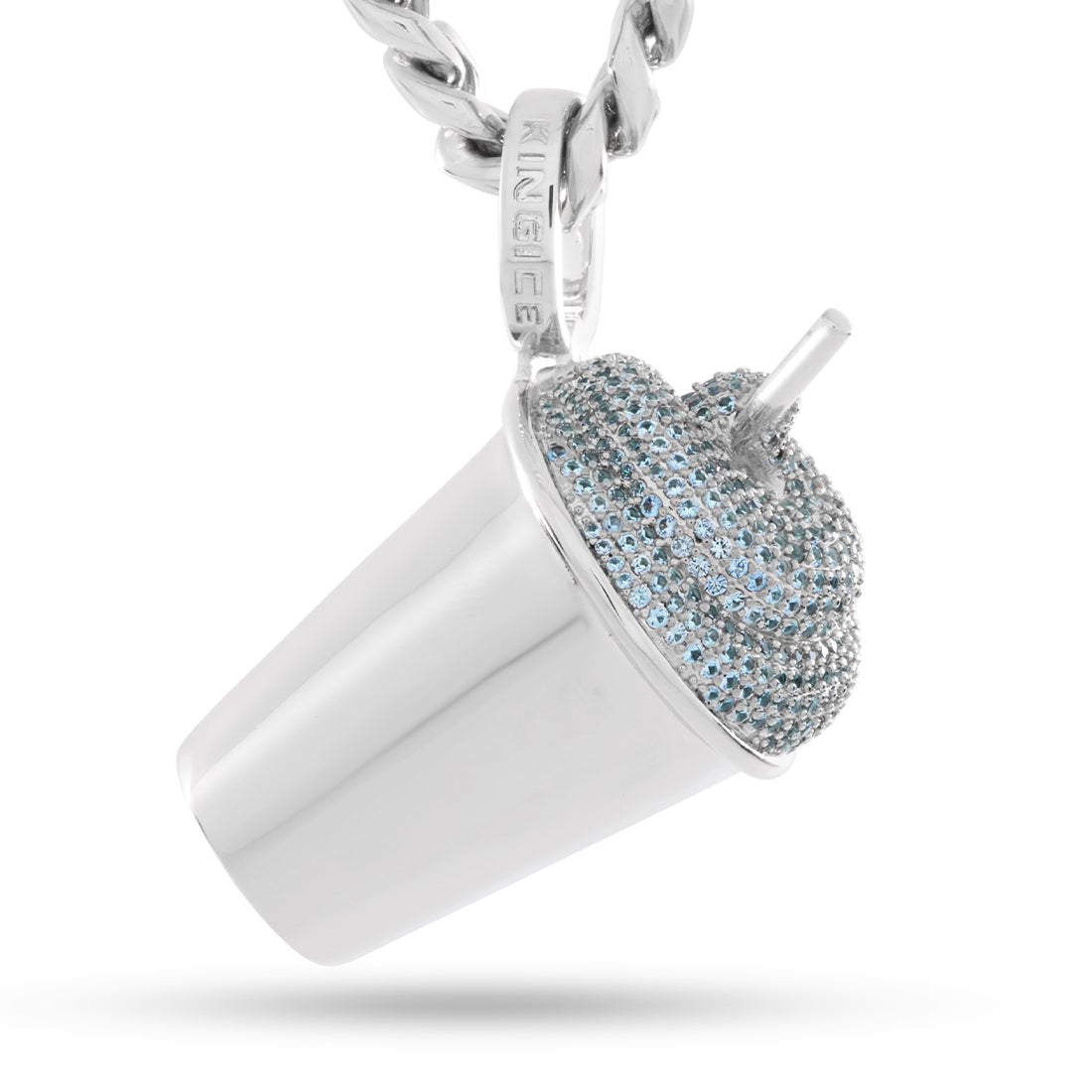 Slurpee® x Kingices - Blue Slurpee® Necklace  in  by Kingices