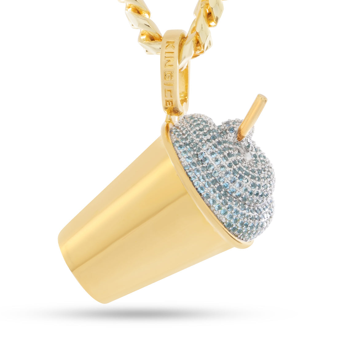 Slurpee® x Kingices - Blue Slurpee® Necklace  in  by Kingices