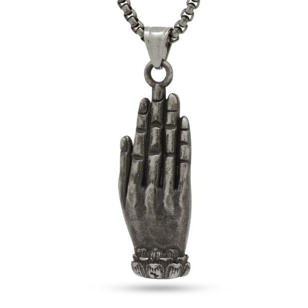 Buddha Hand Necklace  in  by Kingices