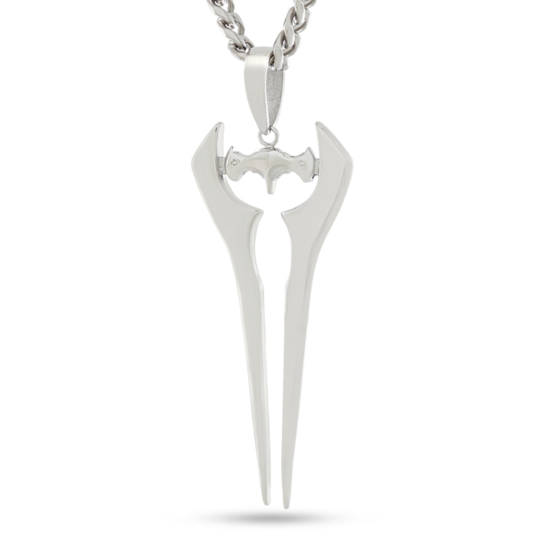 Halo x Kingices - Energy Sword Necklace  in  White Gold by Kingices