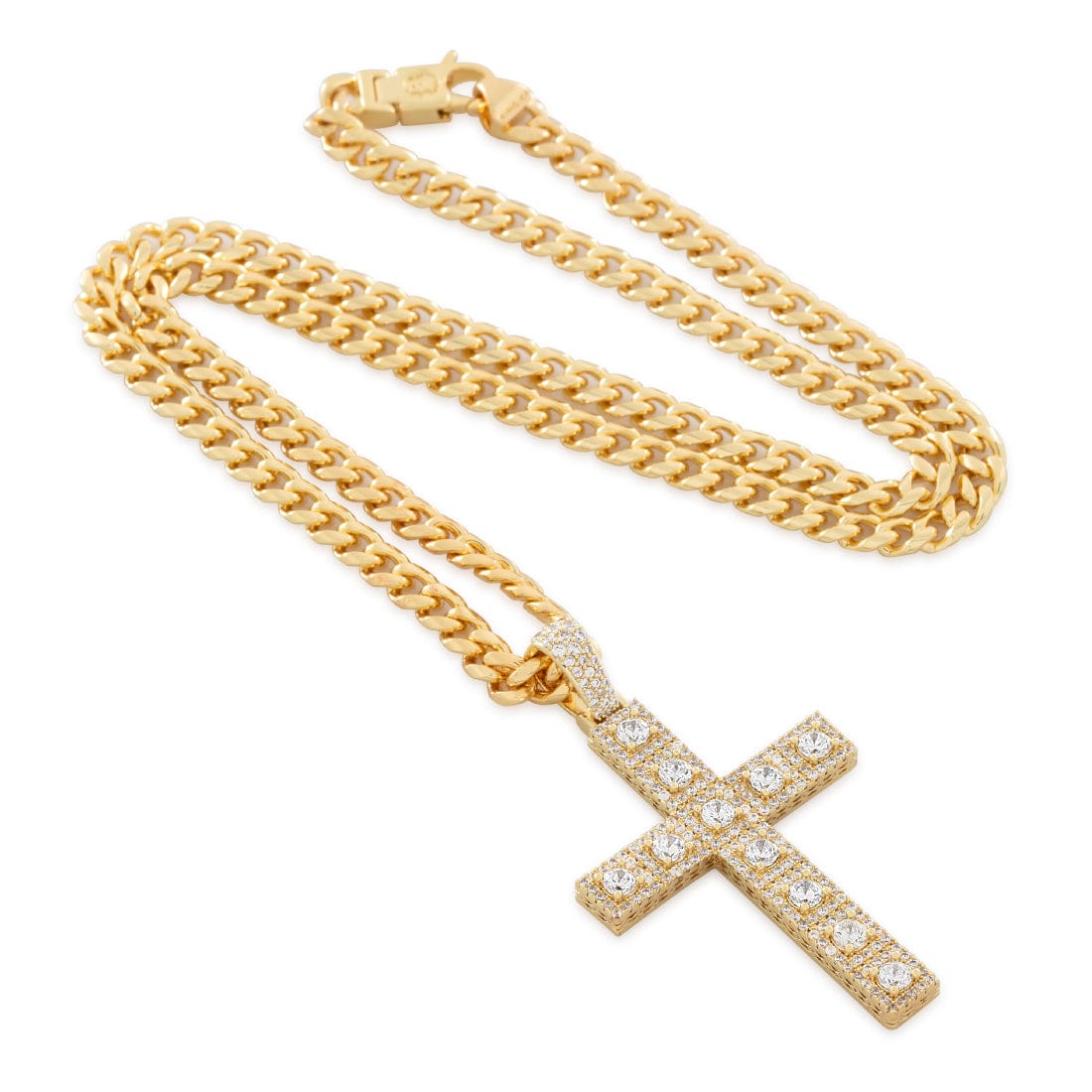 Cross of Centrality Necklace  in  by Kingices