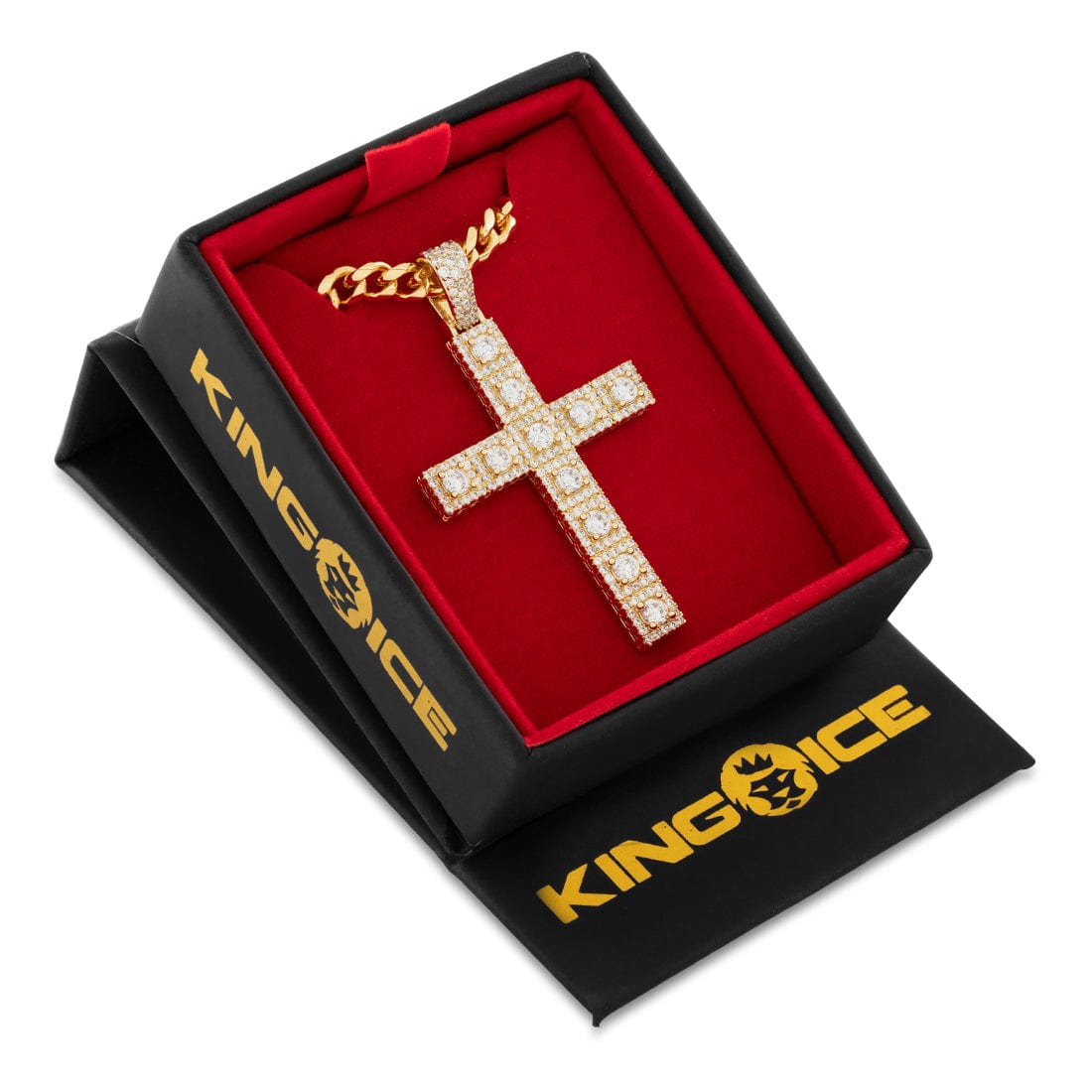 Cross of Centrality Necklace  in  by Kingices