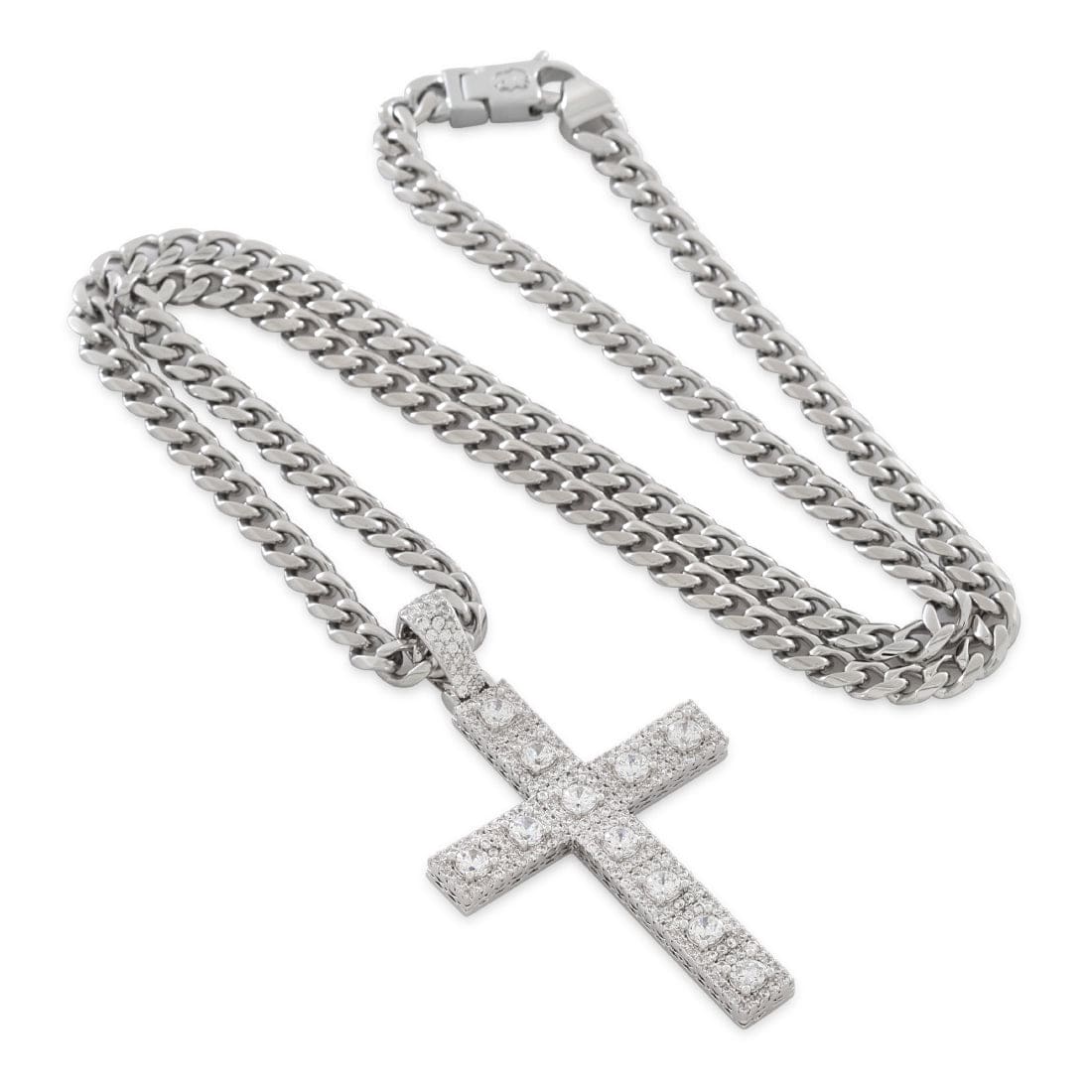 Cross of Centrality Necklace  in  by Kingices