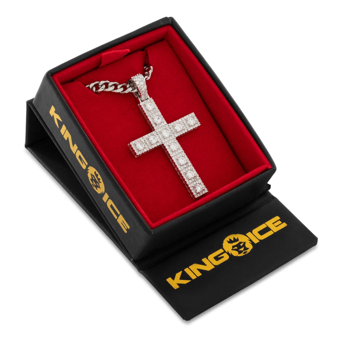 Cross of Centrality Necklace  in  by Kingices