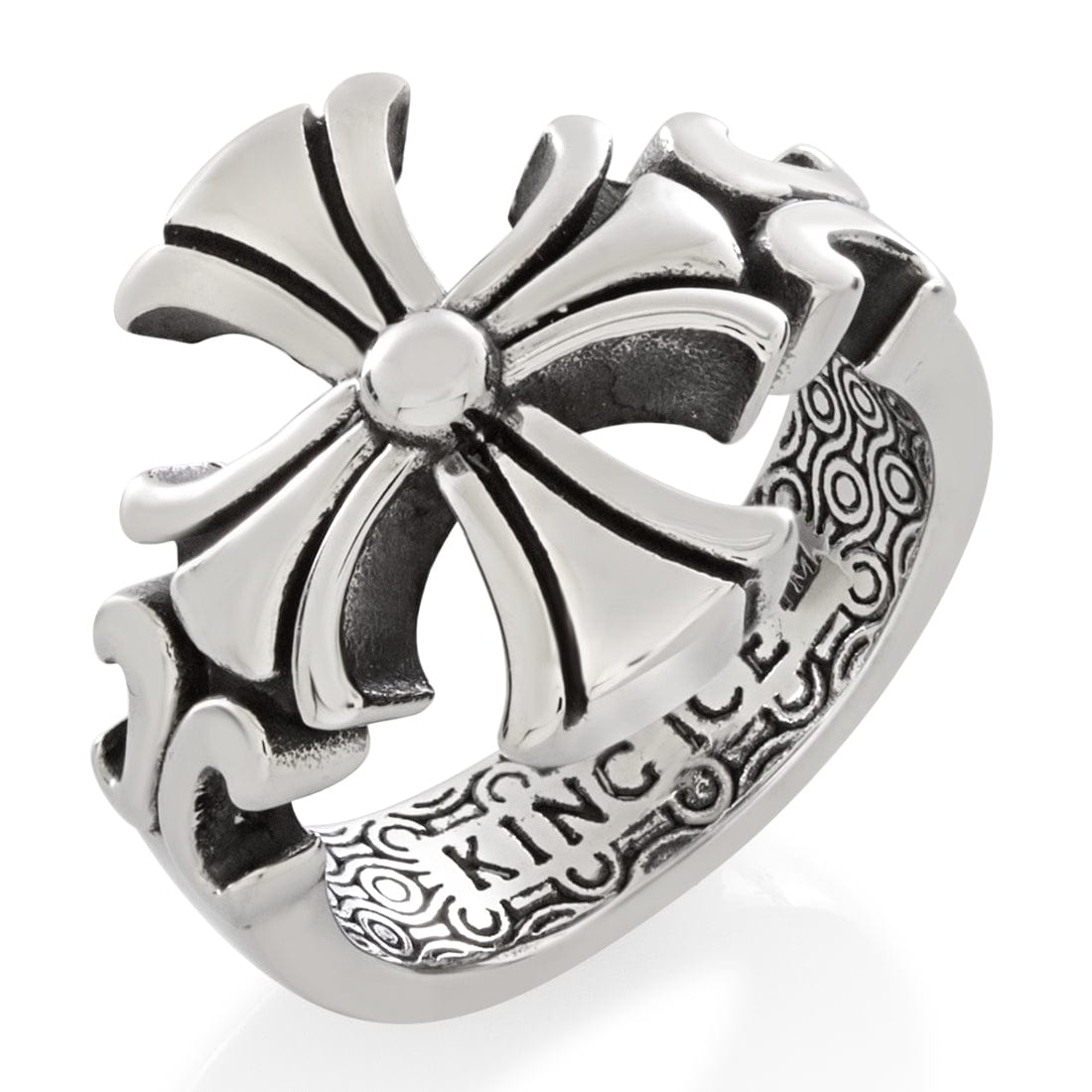 Cross Your Heart Ring  in  7 by Kingices