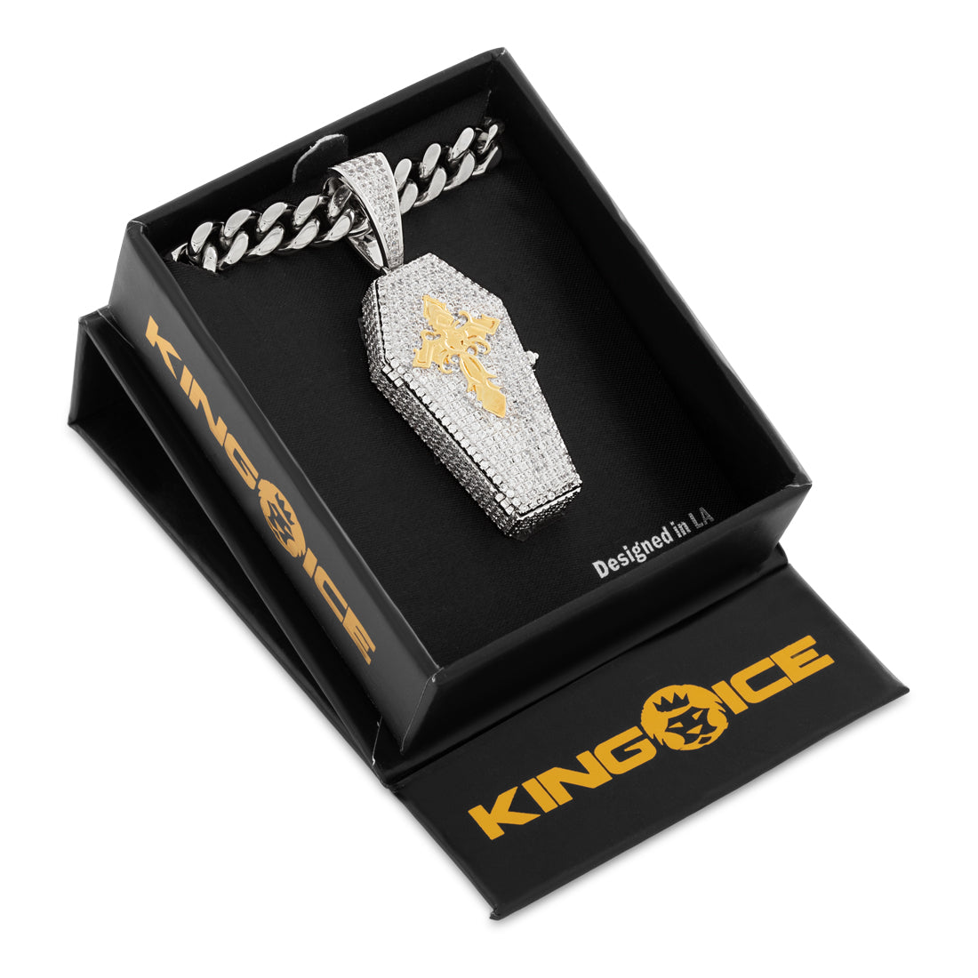 Designed by Mike Zombie - Bed for a Legend Stash Necklace  in  by Kingices
