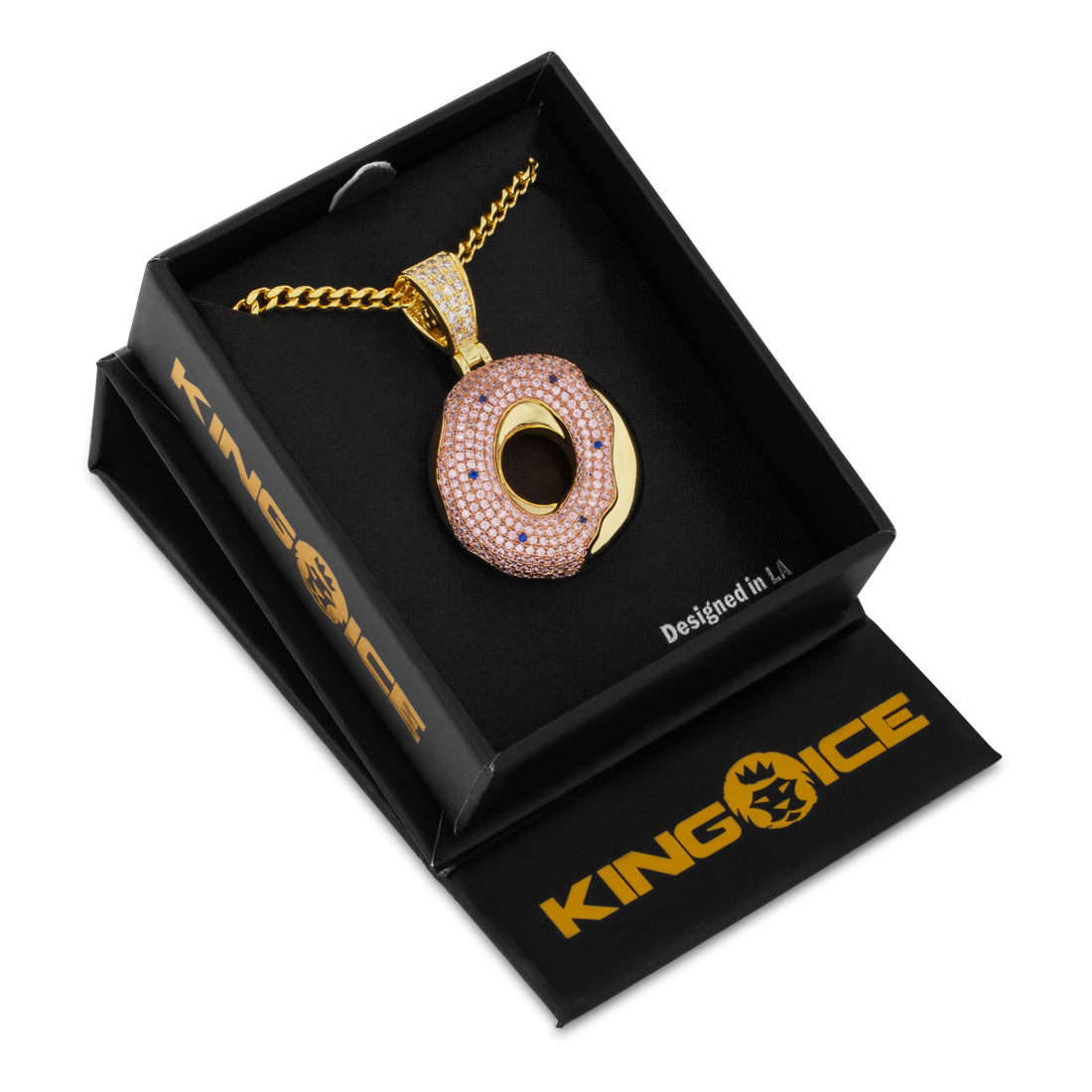Donut Necklace  in  by Kingices