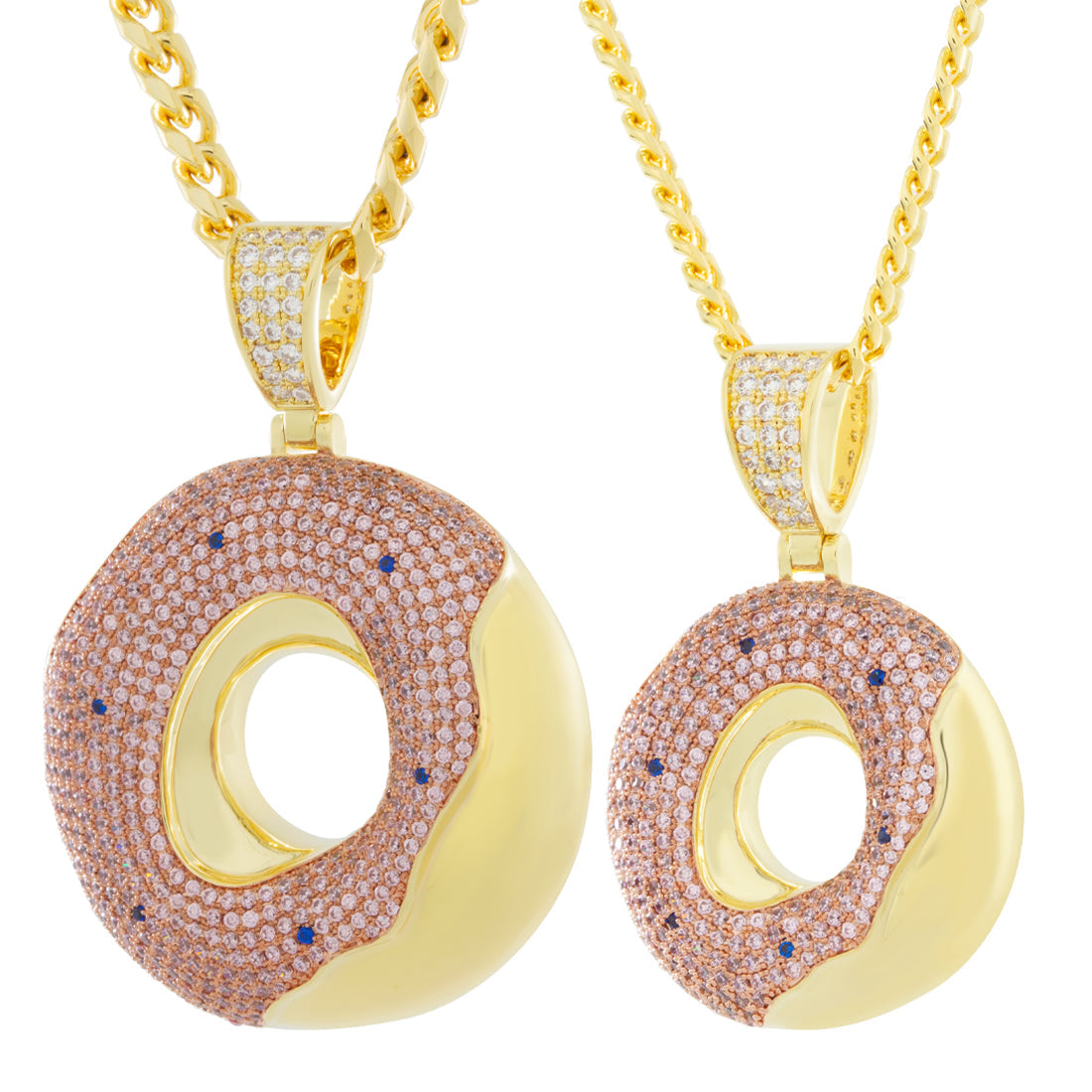 Donut Necklace  in  by Kingices