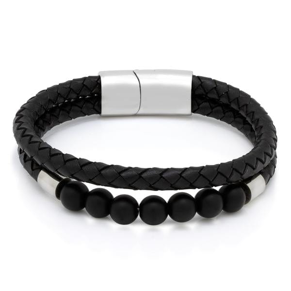 Double Band Bracelet  in  8" by Kingices