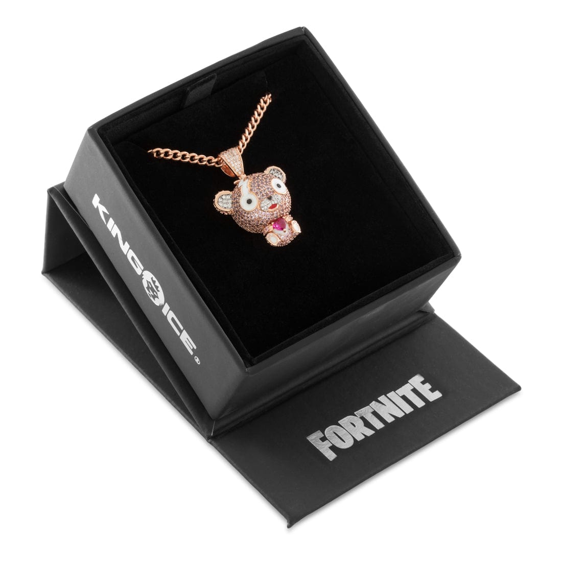 Fortnite x Kingices - Cuddlebear Cutie Necklace  in  1.5" by Kingices