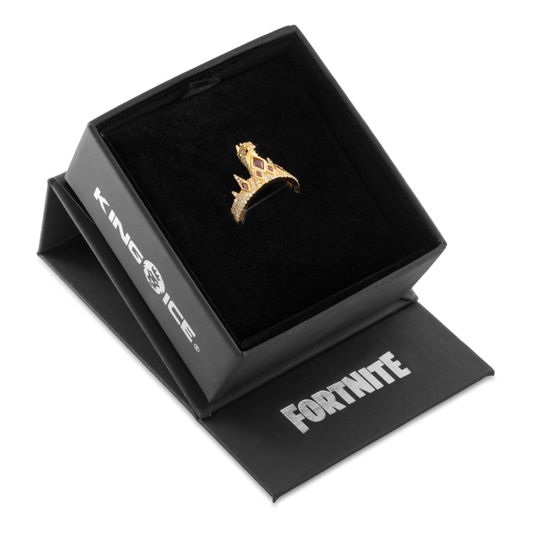 Fortnite x Kingices - Iced Victory Crown Ring  in  by Kingices