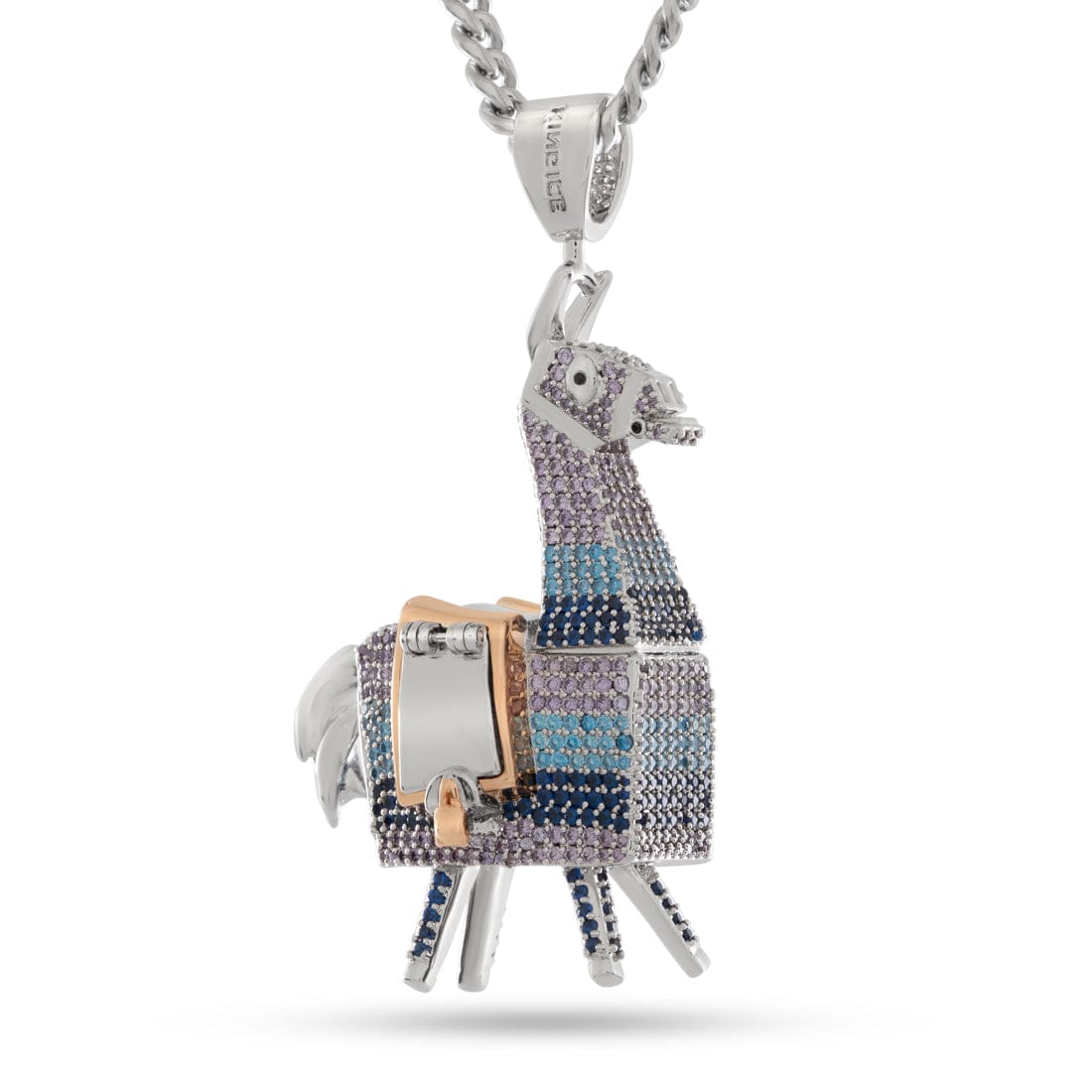 Fortnite x Kingices - Supply Llama Stash Necklace  in  3" by Kingices
