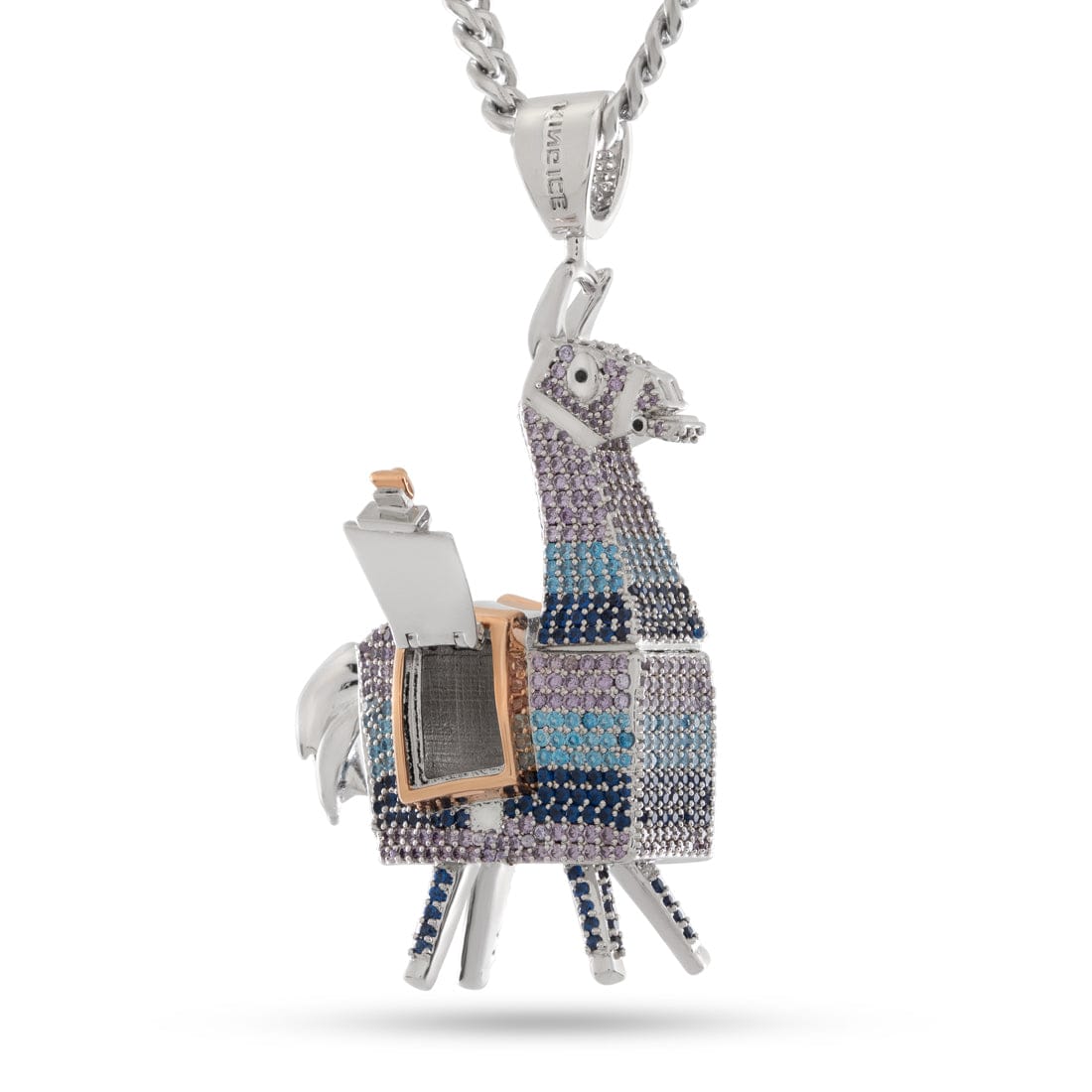 Fortnite x Kingices - Supply Llama Stash Necklace  in  3" by Kingices