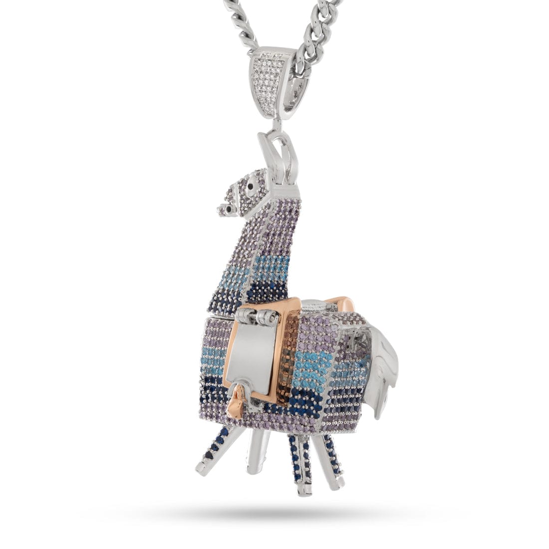 Fortnite x Kingices - Supply Llama Stash Necklace  in  3" by Kingices