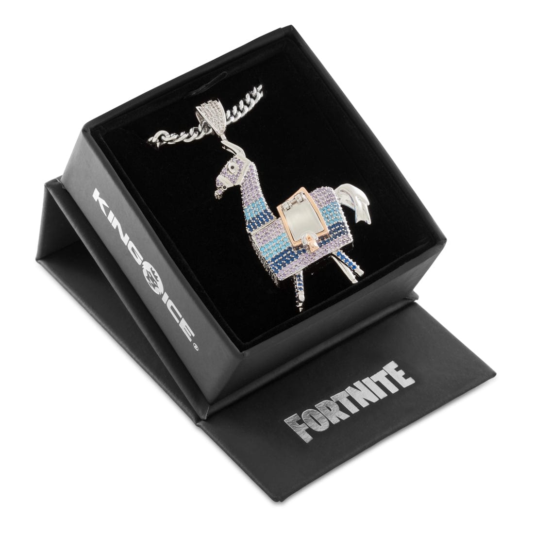 Fortnite x Kingices - Supply Llama Stash Necklace  in  3" by Kingices
