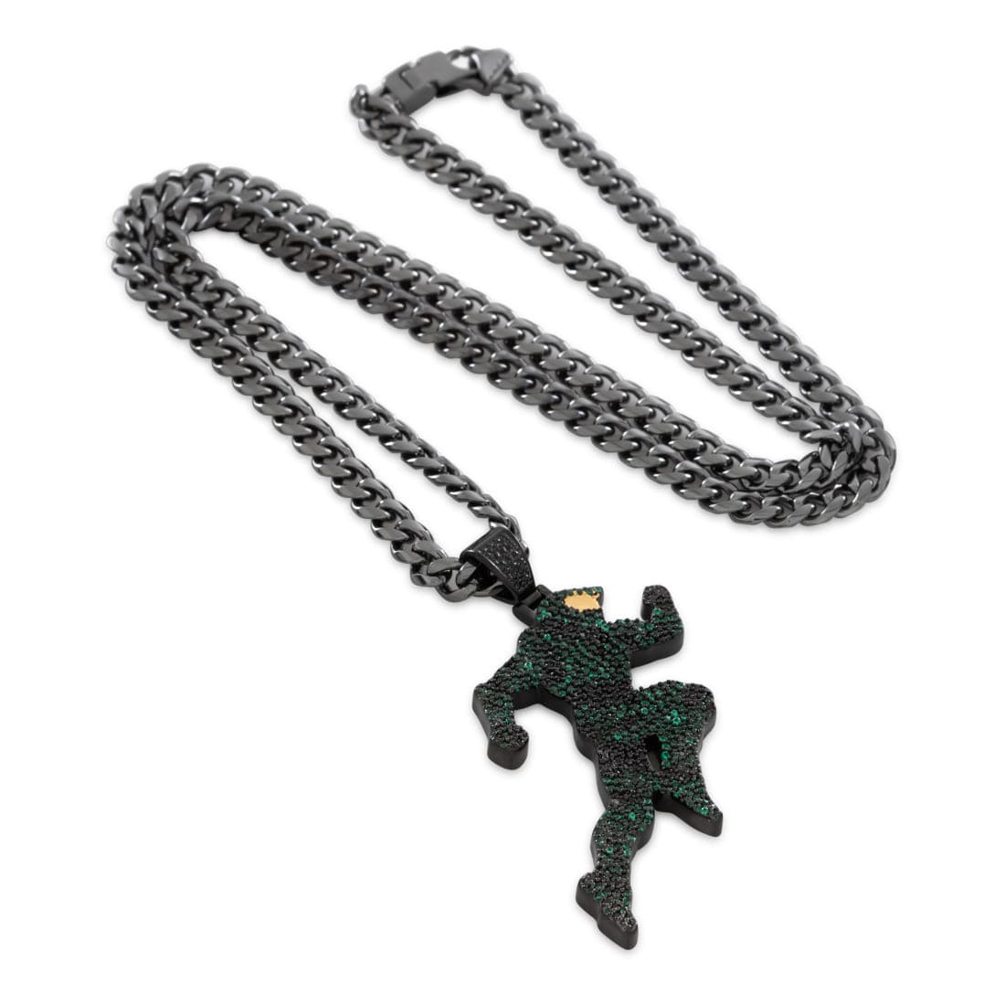 Halo x Kingices - Sprinting Master Chief Necklace  in  2.1" by Kingices