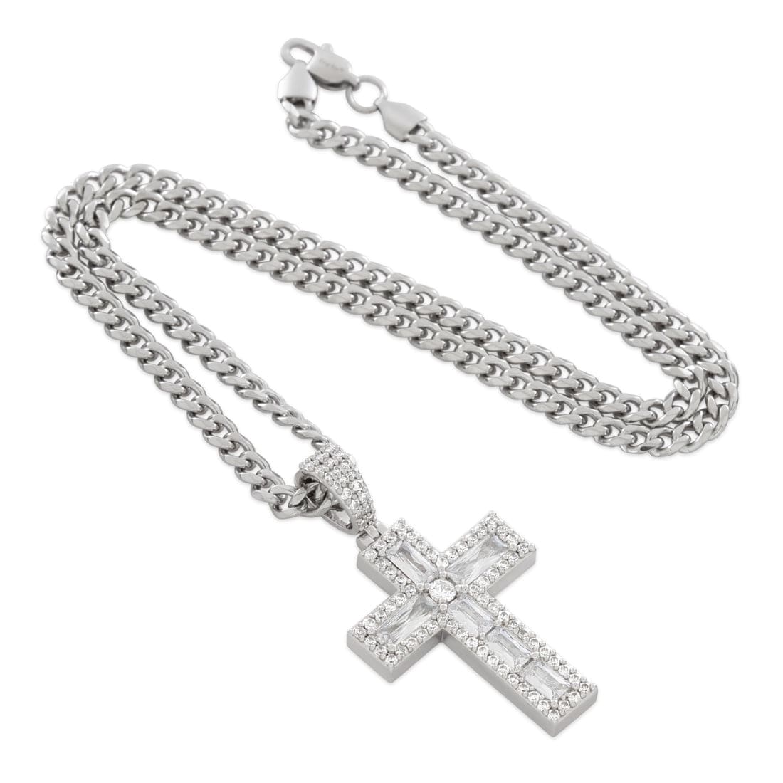 Holdfast Cross Necklace  in  by Kingices