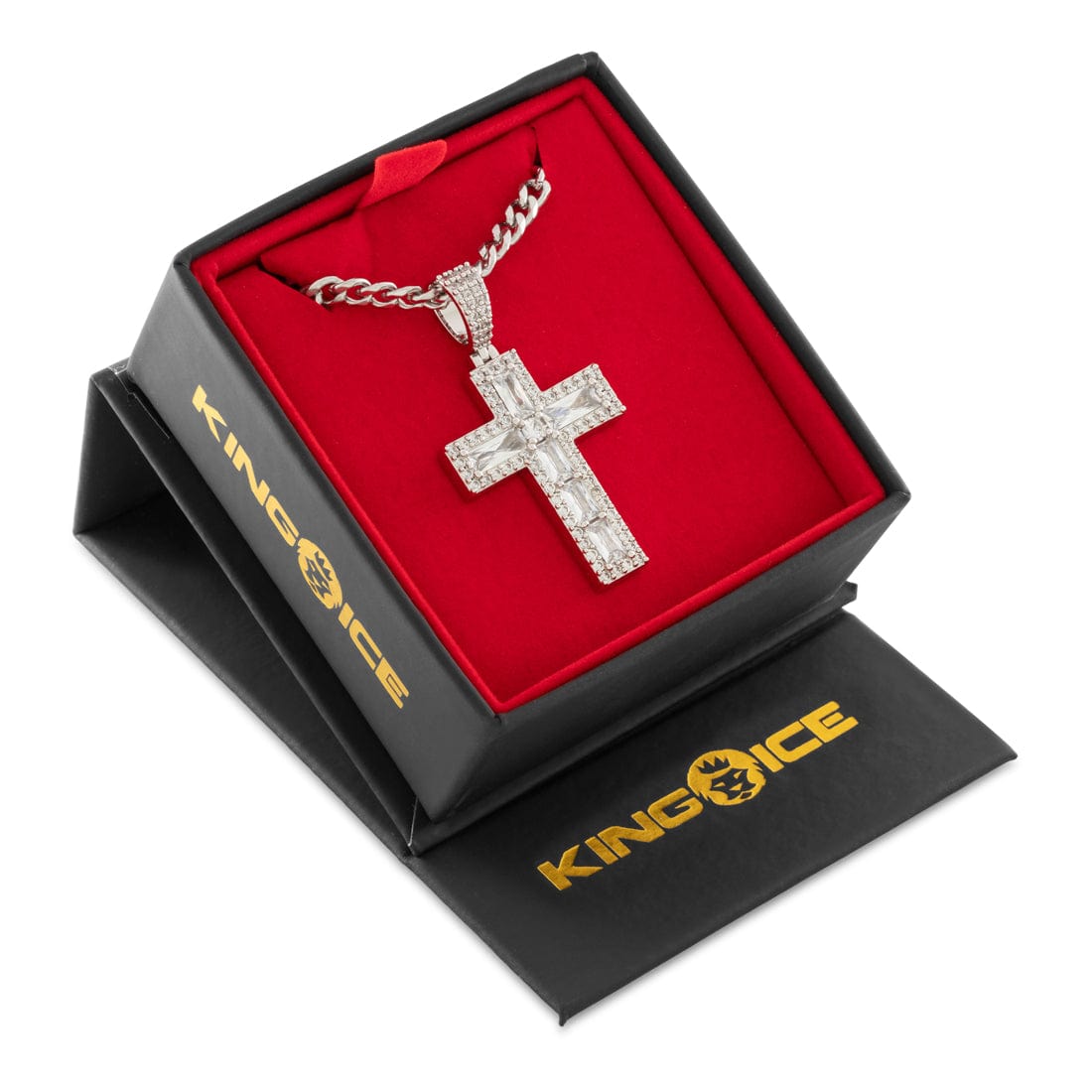 Holdfast Cross Necklace  in  by Kingices
