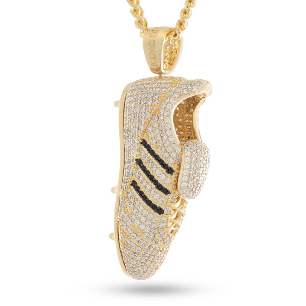 Iced Striker Cleat Necklace  in  by Kingices
