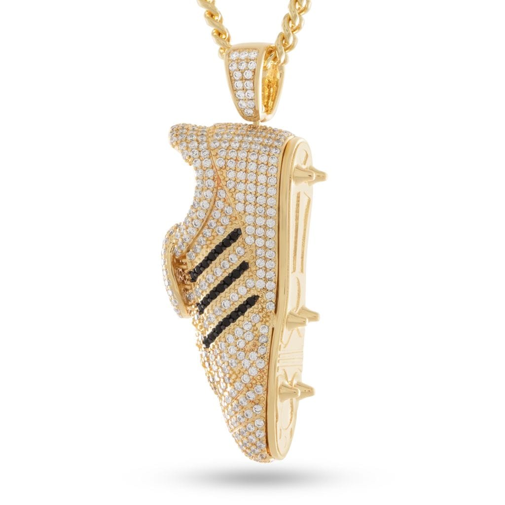 Iced Striker Cleat Necklace  in  by Kingices