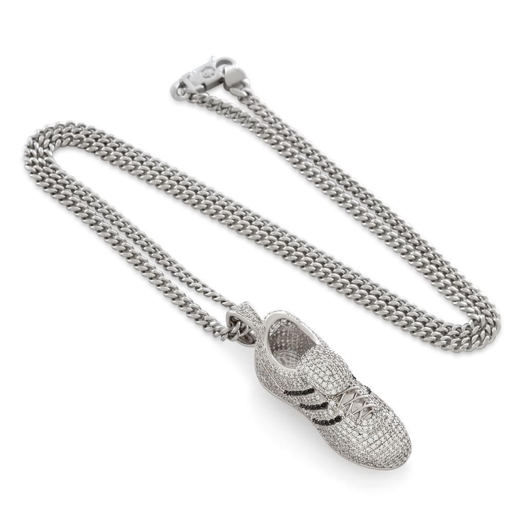 Iced Striker Cleat Necklace  in  by Kingices
