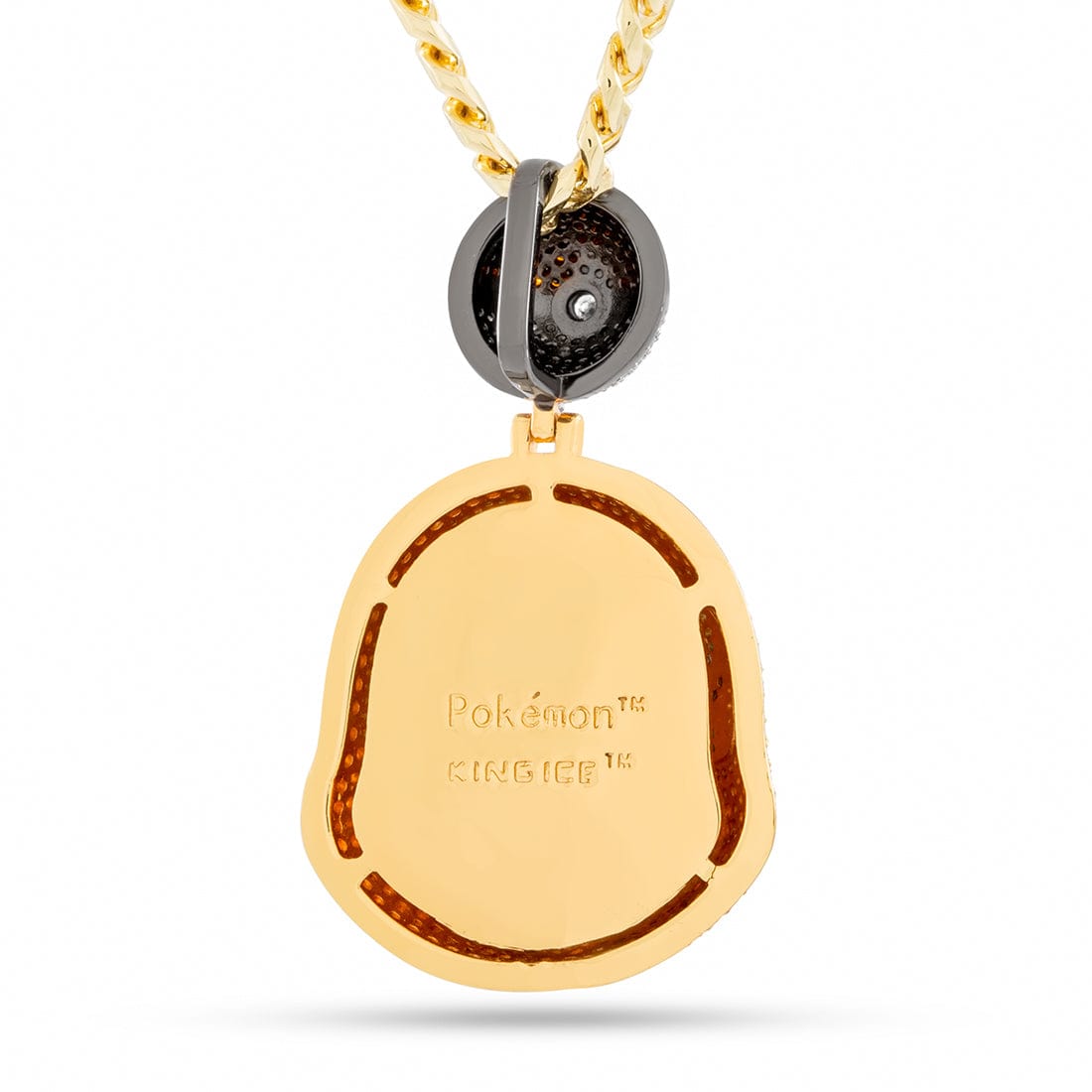 Kingices | Pokémon - Charmander Necklace  in  14K Gold / 2.1" by Kingices