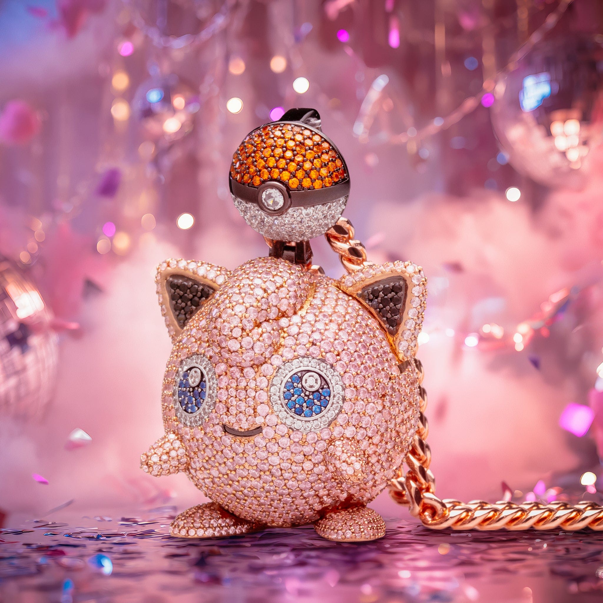 Kingices | Pokémon - Jigglypuff Necklace  in  2" by Kingices