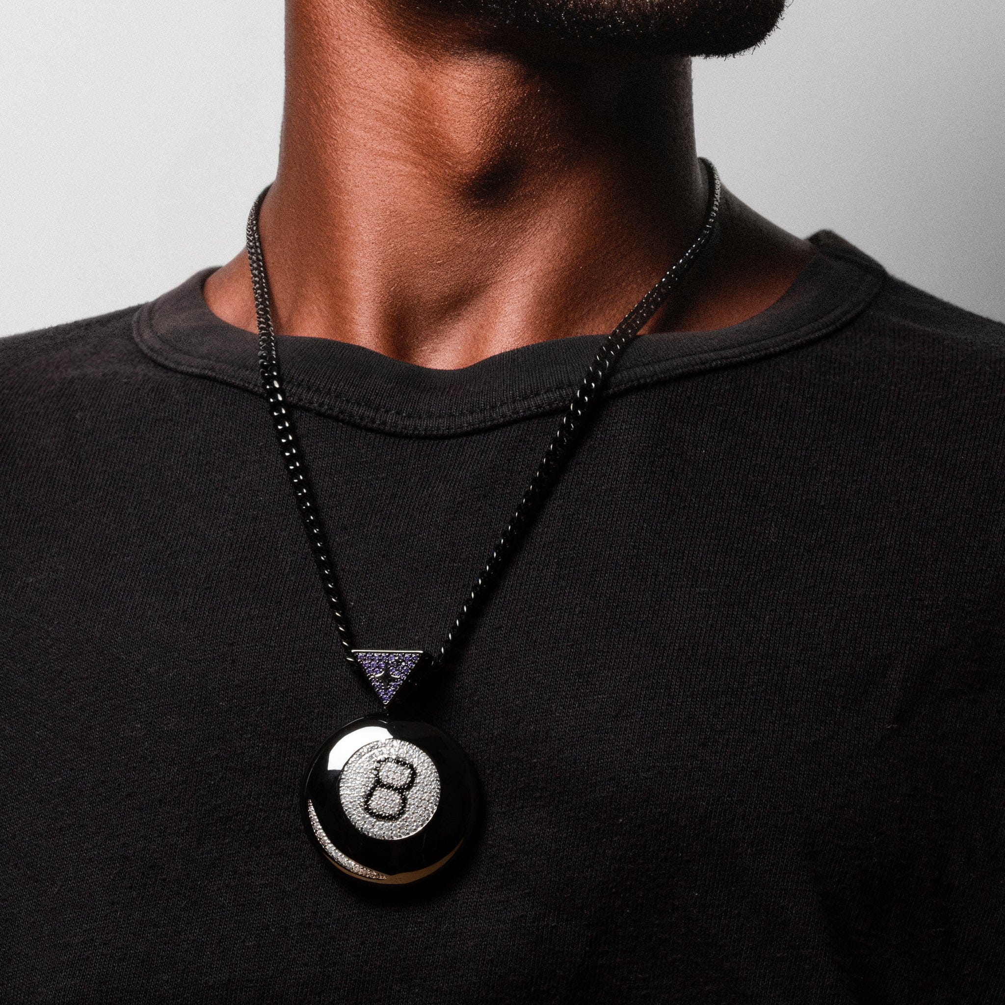Magic 8 Ball x Kingices - Magic 8 Ball Necklace  in  by Kingices