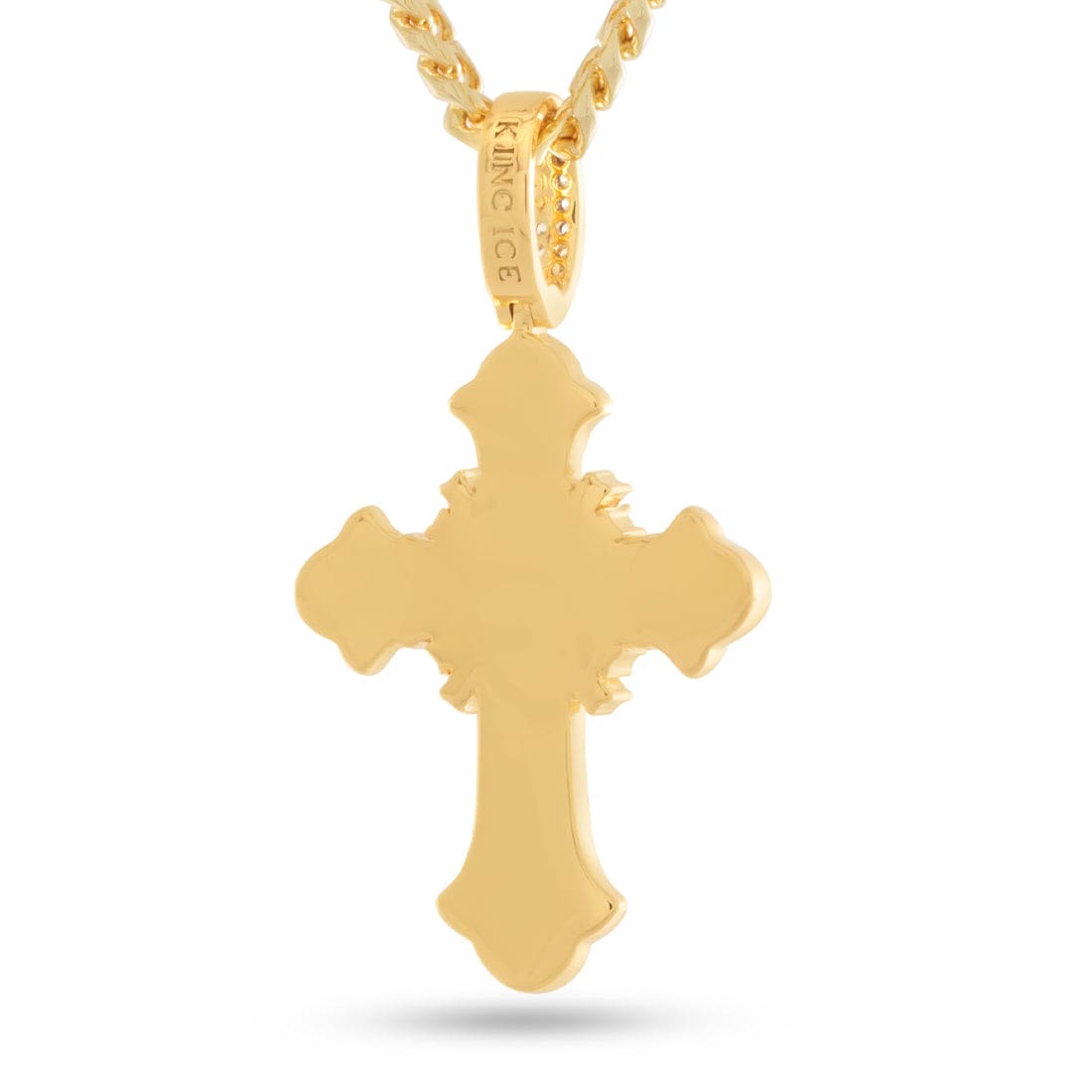 Pearl of Wisdom Cross Necklace  in  by Kingices