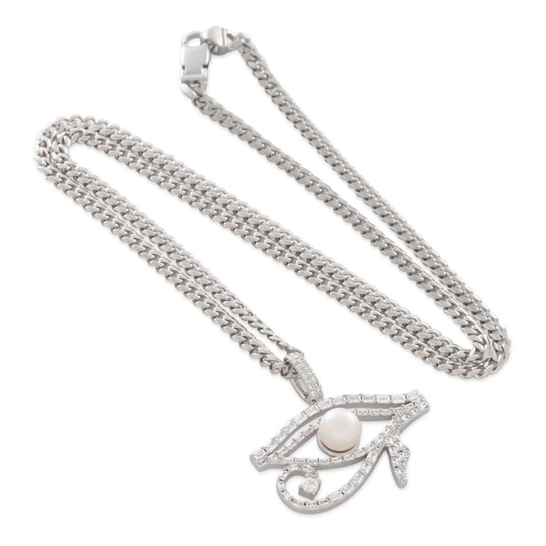 Pearl of Wisdom Eye of Ra Necklace  in  by Kingices
