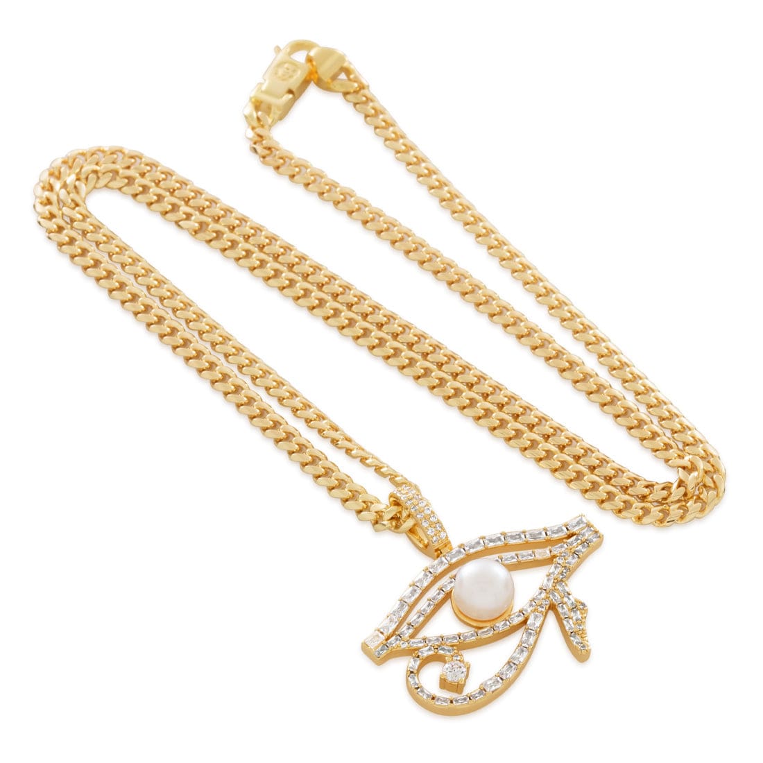 Pearl of Wisdom Eye of Ra Necklace  in  by Kingices