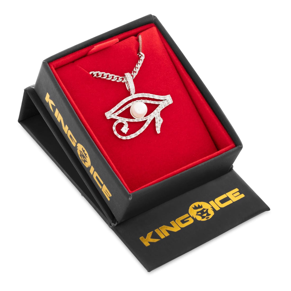 Pearl of Wisdom Eye of Ra Necklace  in  by Kingices
