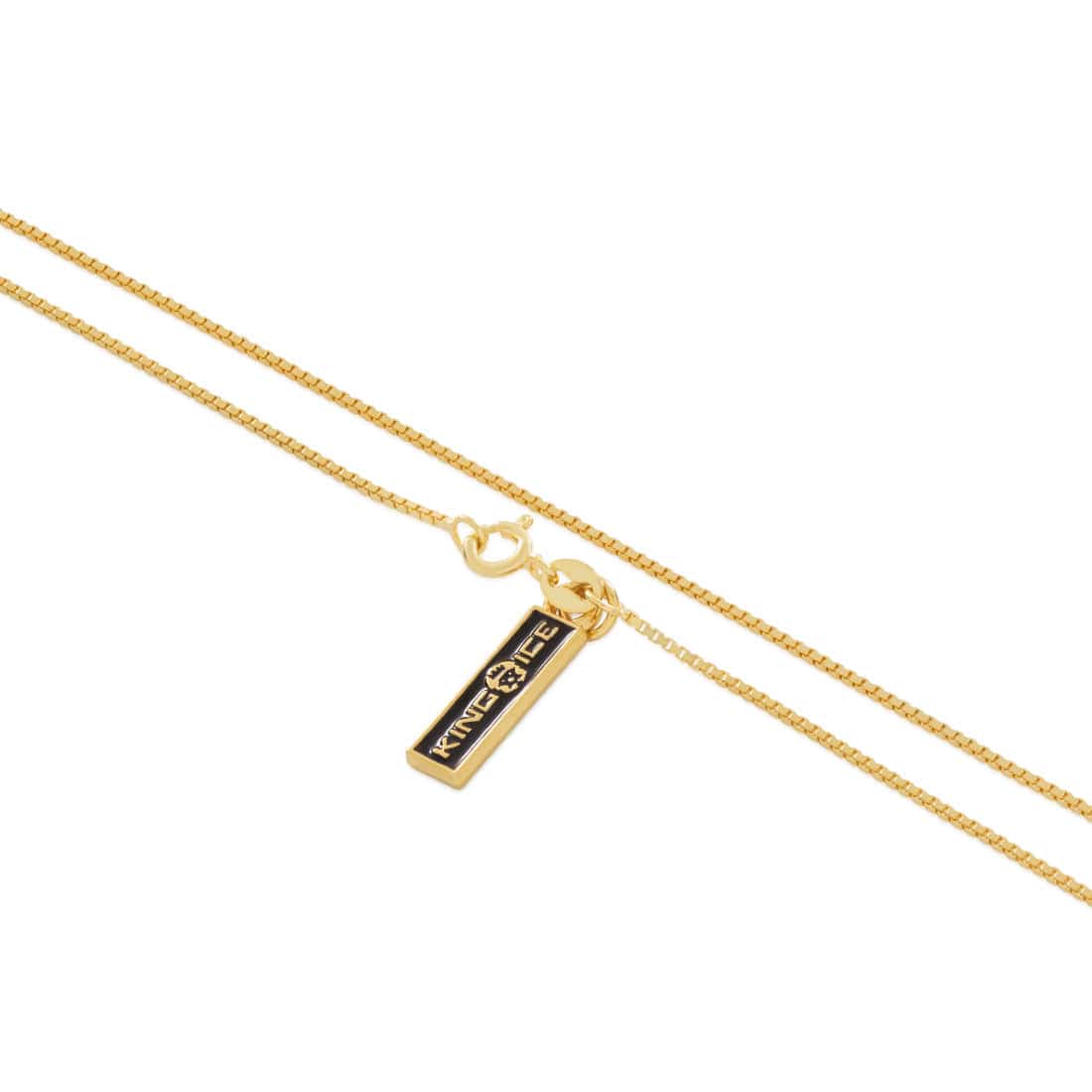 Solid Gold 1mm Box Chain  in  by Kingices