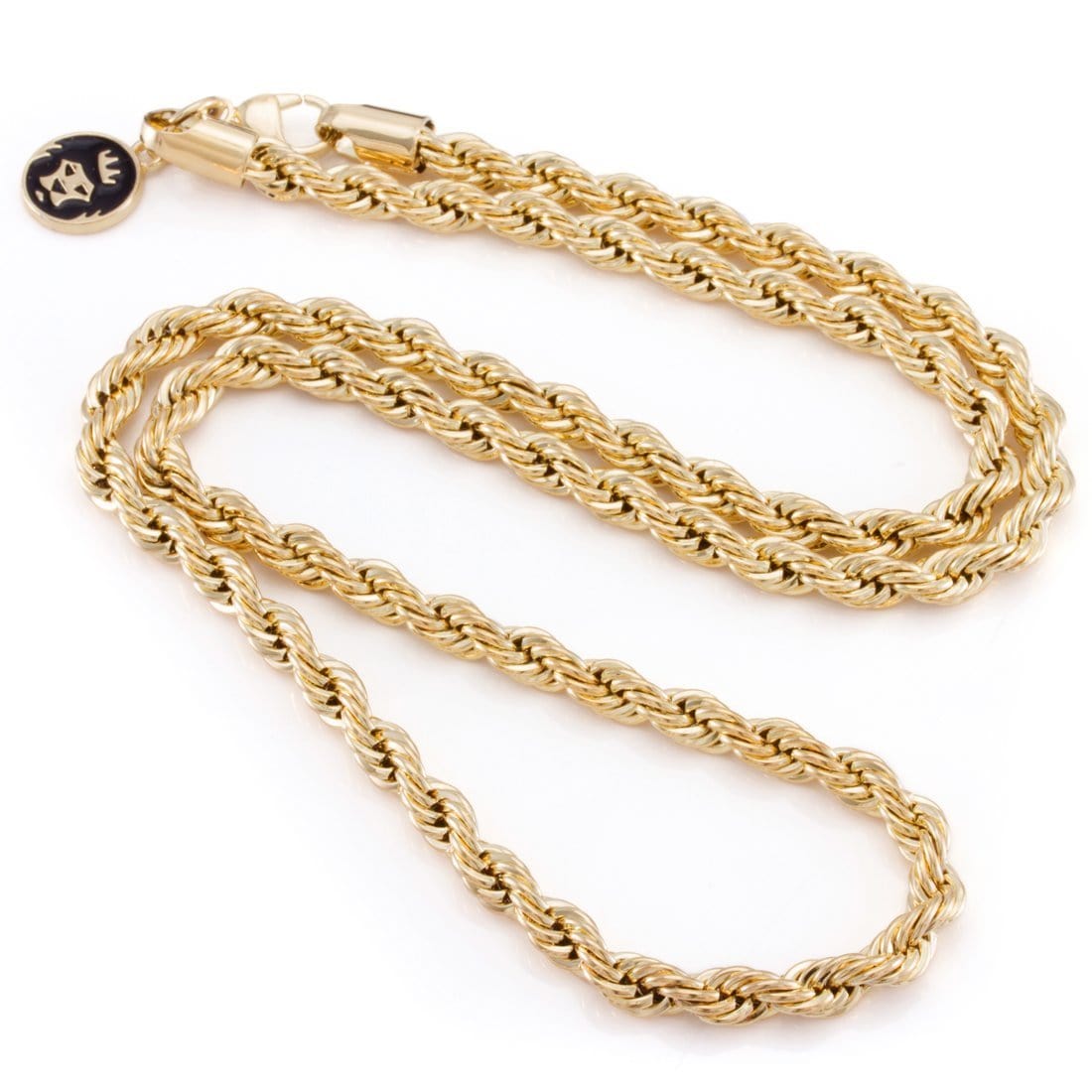 Solid Gold 5mm Rope Chain  in  by Kingices