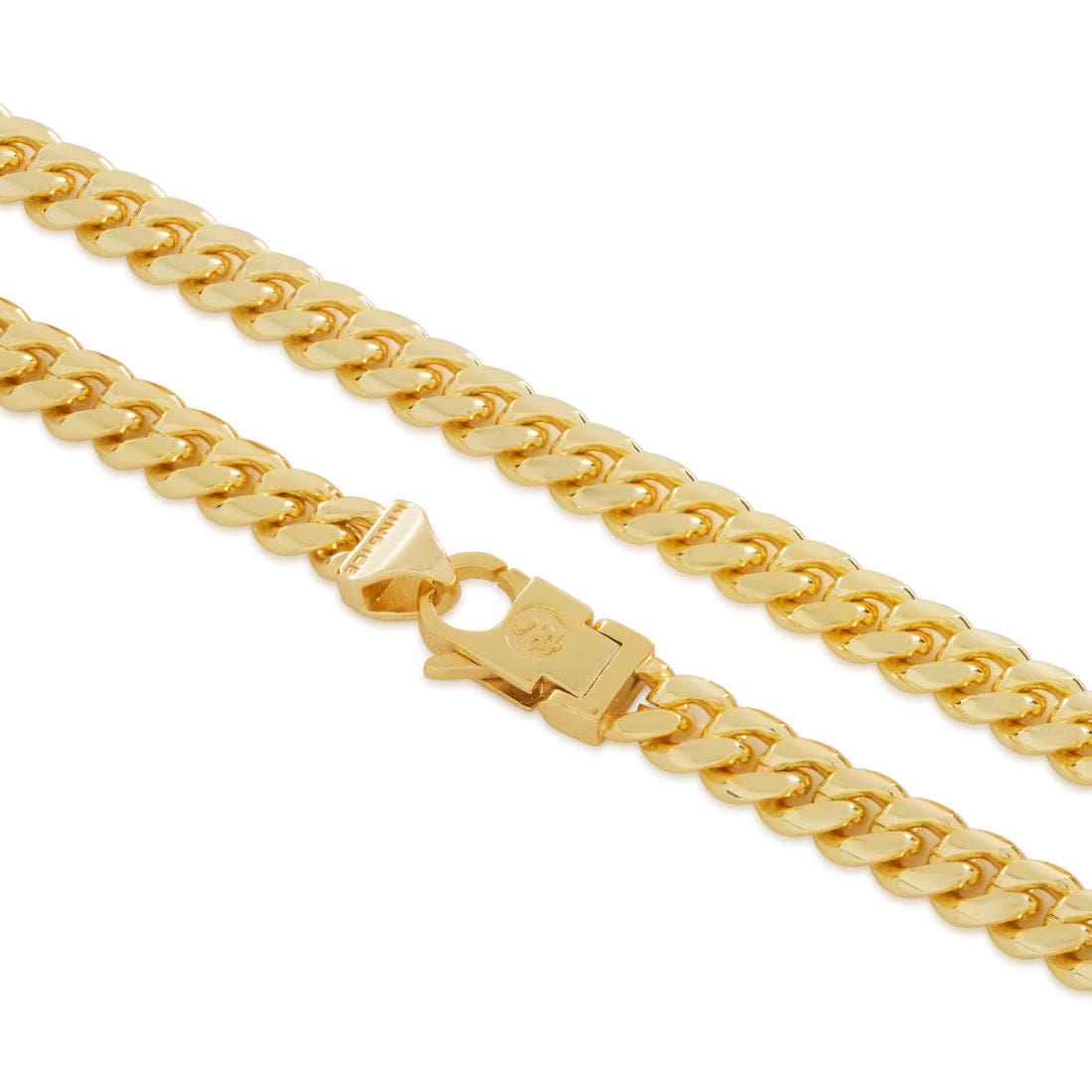Solid Gold 8mm Miami Cuban Link Chain  in  by Kingices