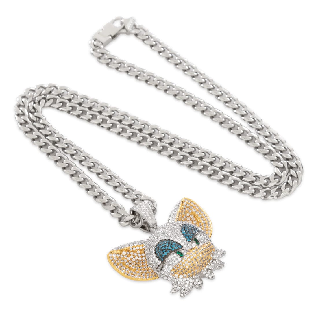 Sonic the Hedgehog x Kingices - Rouge the Bat Necklace  in  14K/White Gold / 1.5" by Kingices
