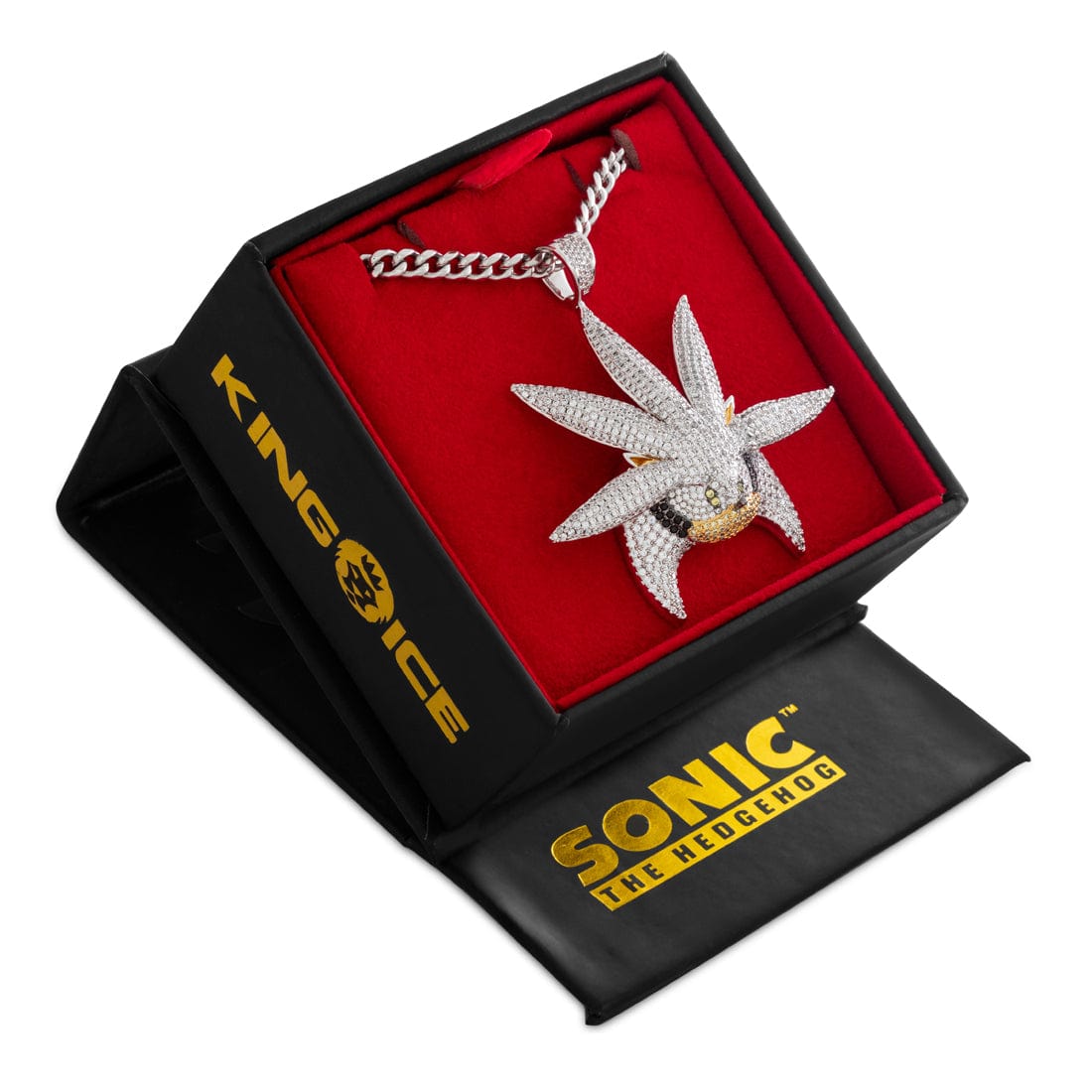 Sonic the Hedgehog x Kingices - Silver Necklace  in  by Kingices