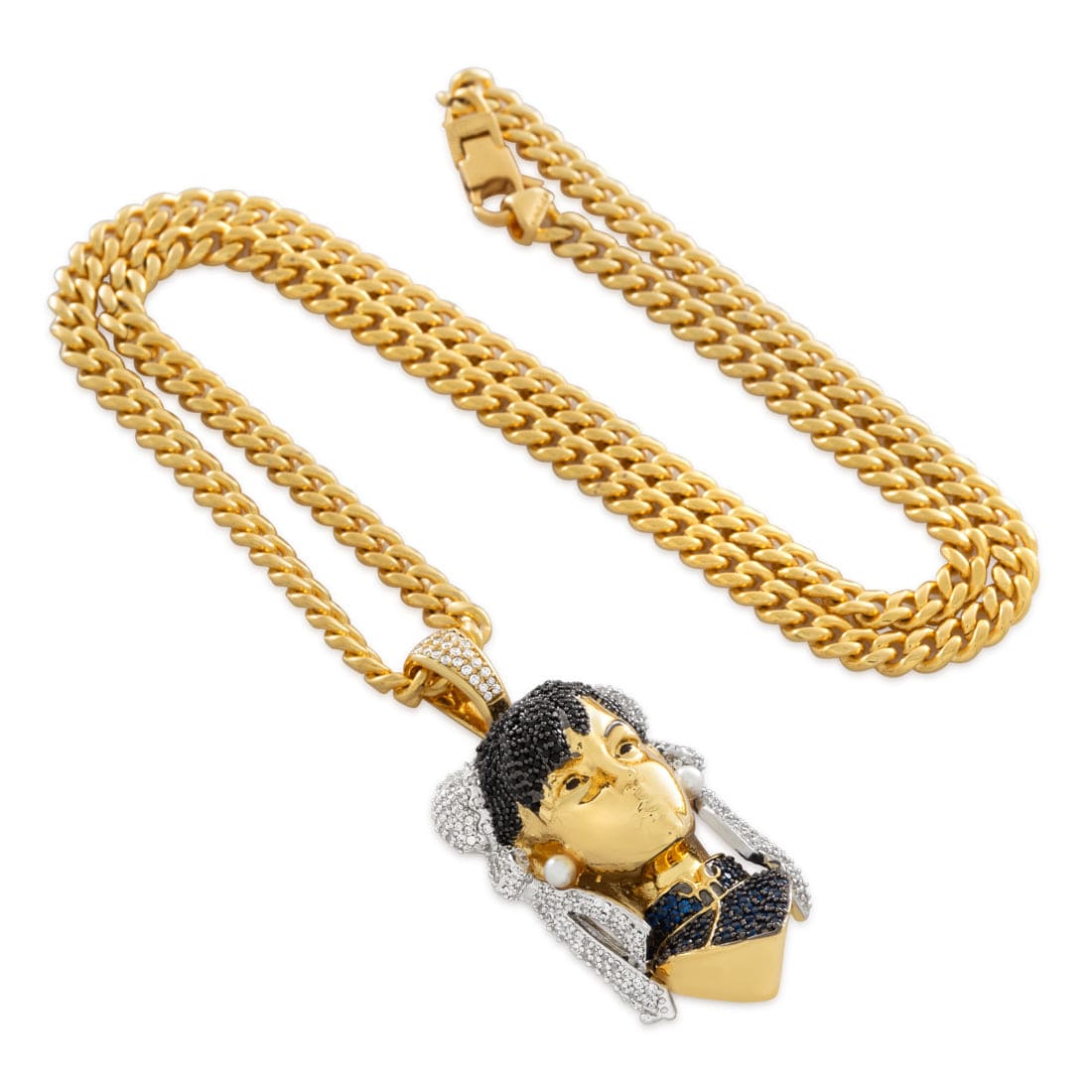 Street Fighter x Kingices - Chun-Li Necklace  in  2.1" by Kingices