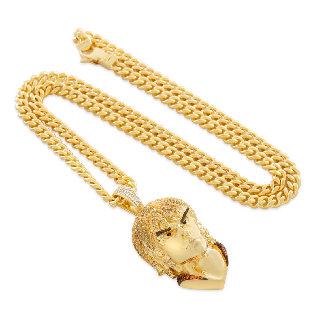 Street Fighter x Kingices - Ken Masters Necklace  in  2.1" by Kingices